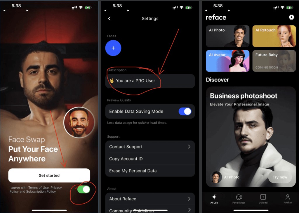 图片[1]-Reface  5.18.0  破解版本-IPA资源站-iOS睿睿